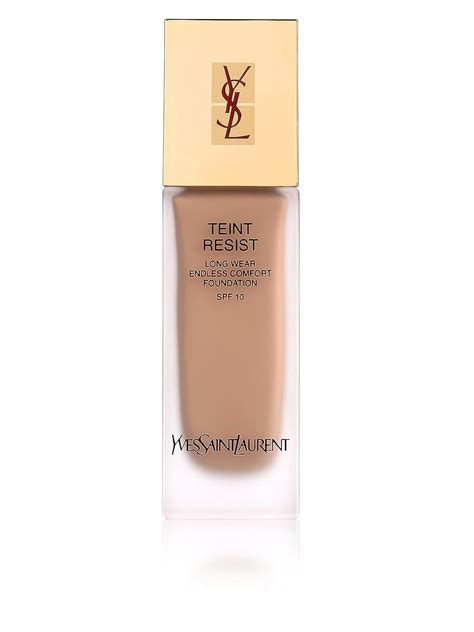 ysl teint resist long wear transfer resistant foundation|YSL Teint Resist Long Wear Endless Comfort Transfer Resistant .